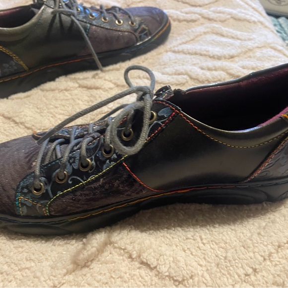 L'ARTISTE Olive Lace-Up Shoes 41 Danli-Grym like new - Picture 4 of 12